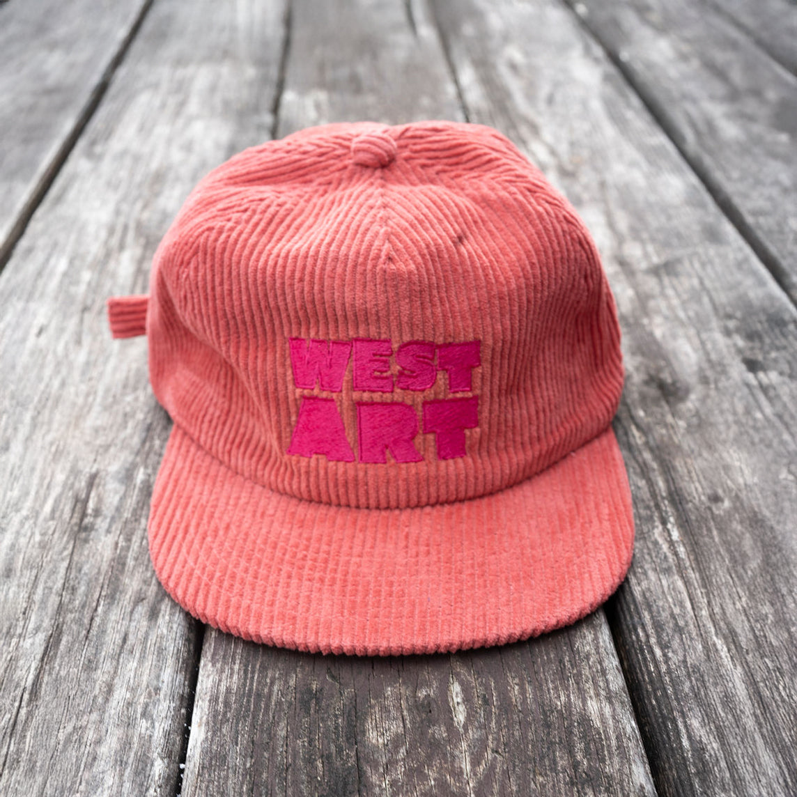 Corduroy Cap – Blush Pink & Cerise
